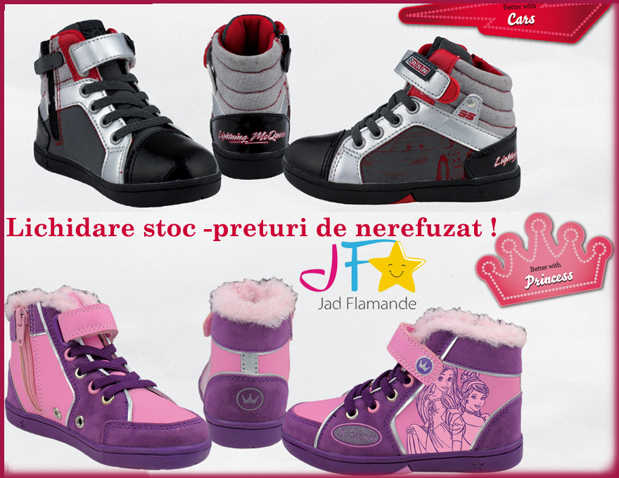 Preturi reduse-lichidare stoc incaltaminte disney Preturi reduse-lichidare stoc incaltaminte disney