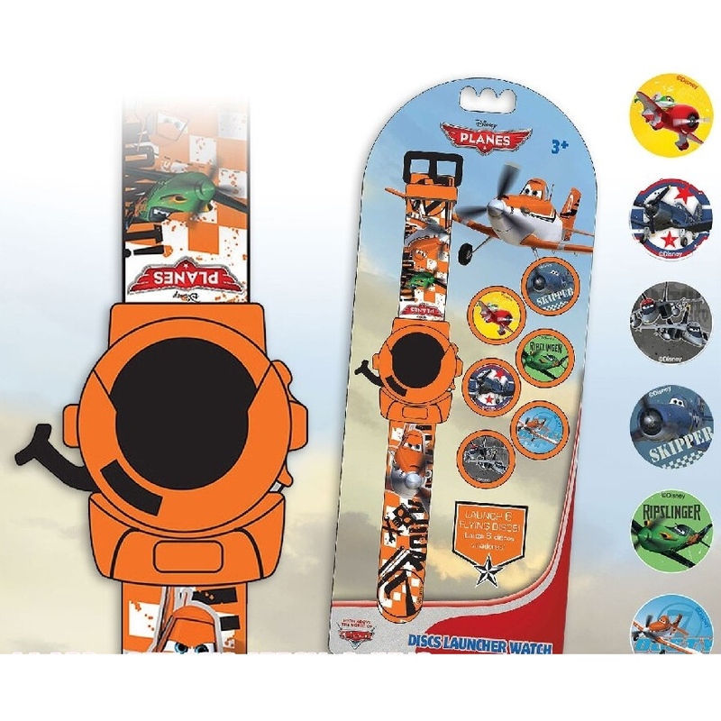 Ceas mana cu aruncator de discuri Planes