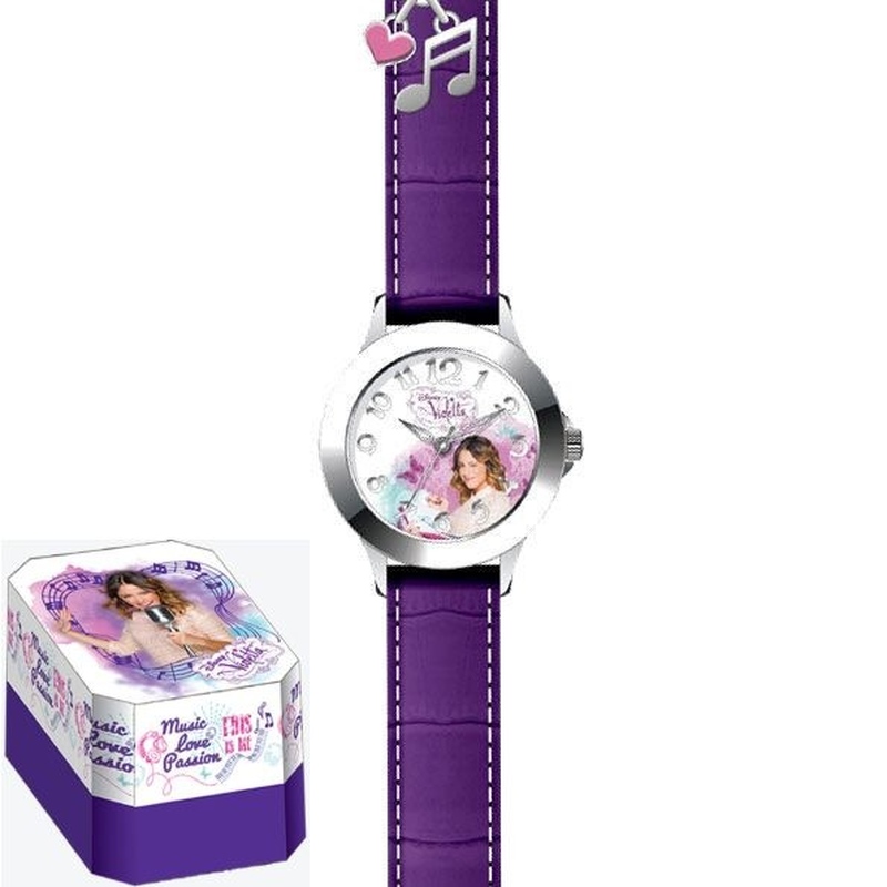 Ceas de mana analogic Premium (mov)- Disney Violetta