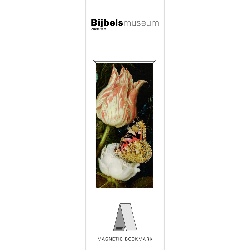Semn de carte magnetic Flowers, Bosschaert den Oude, Bijbels Museu