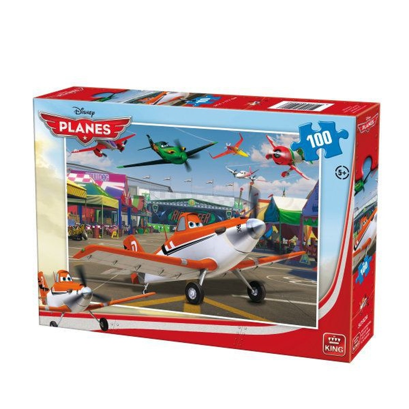 Puzzle Disney Planes 100 piese jadflamande.ro