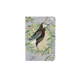 Set de 4 carnetele Eclectic Watercolour Birds