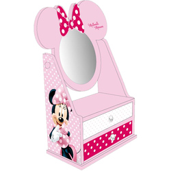 Caseta bijuterii cu oglinda Minnie Mouse