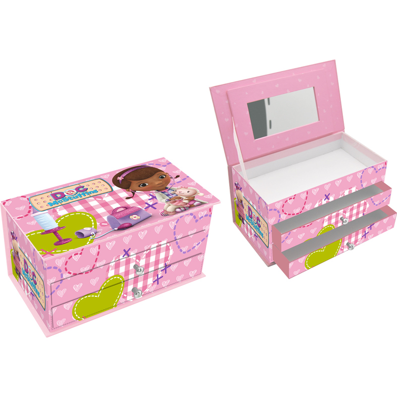 Caseta bijuterii Plusica 2 sertare