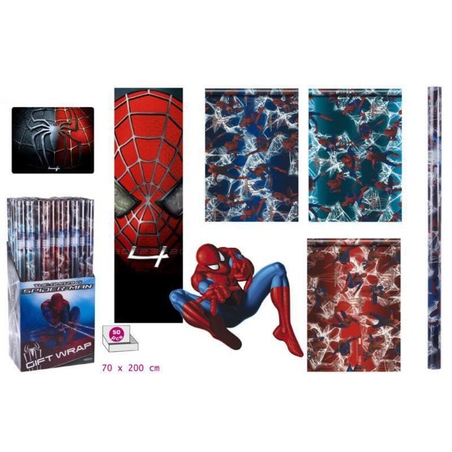 Hartie de impachetat Spiderman 200 x 70 cm