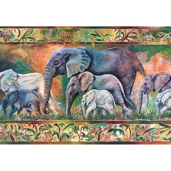 Puzzle Castorland 1000 piese Parada elefantilor