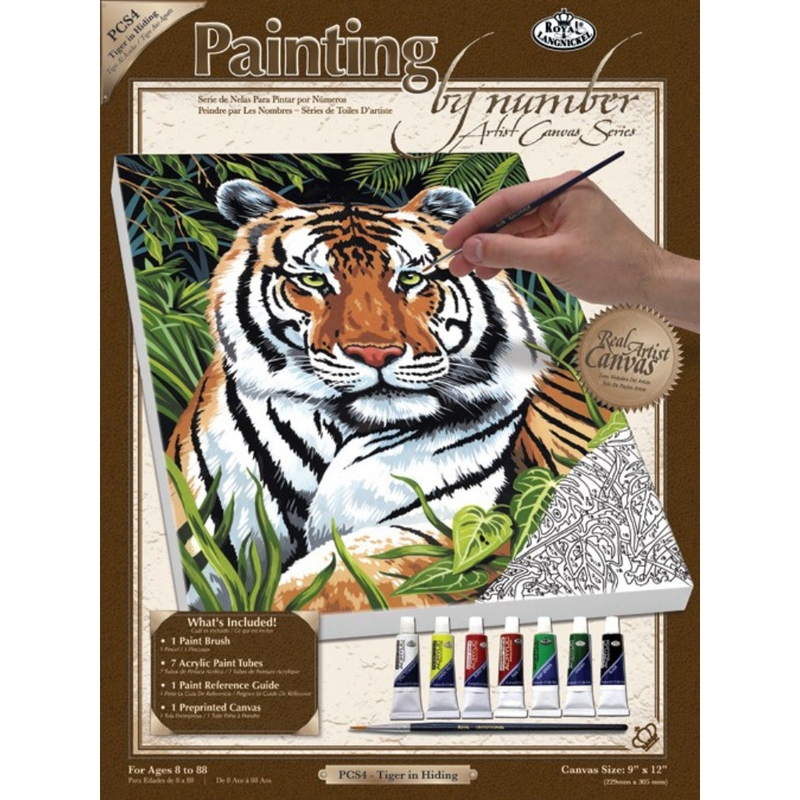 Pictura pe panza  - Tigru importator Jad Flamande
