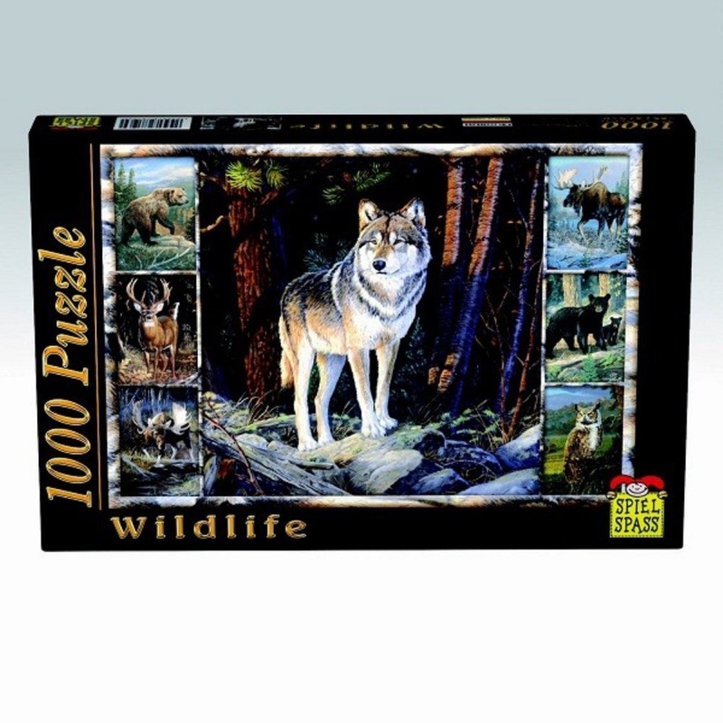 Puzzle Wildlife Lup 1000 piese