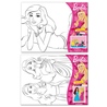 Pictura pe panza pentru copii Barbie 22,5X30 cm