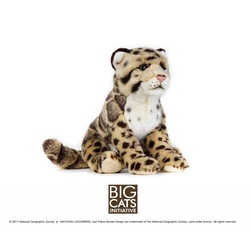 Jucarie din plus National Geographic Leopard 25 cm