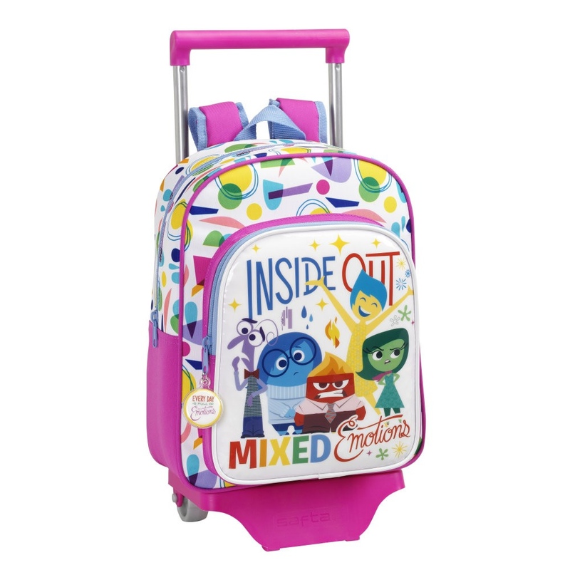Ghiozdan Inside Out cu troler pentru clasa zero
