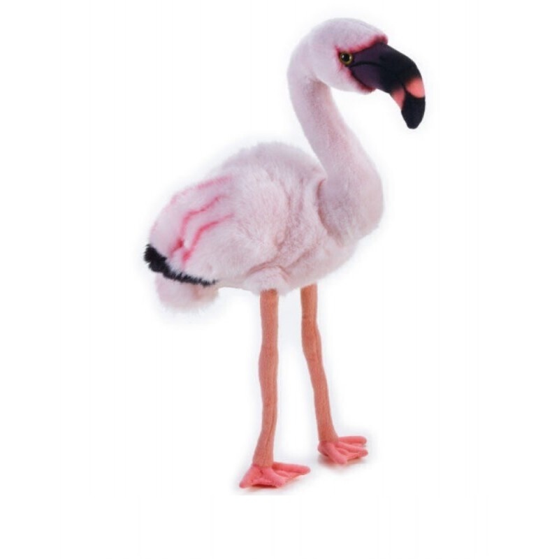 Jucarie din plus National Geographic Flamingo 45 cm