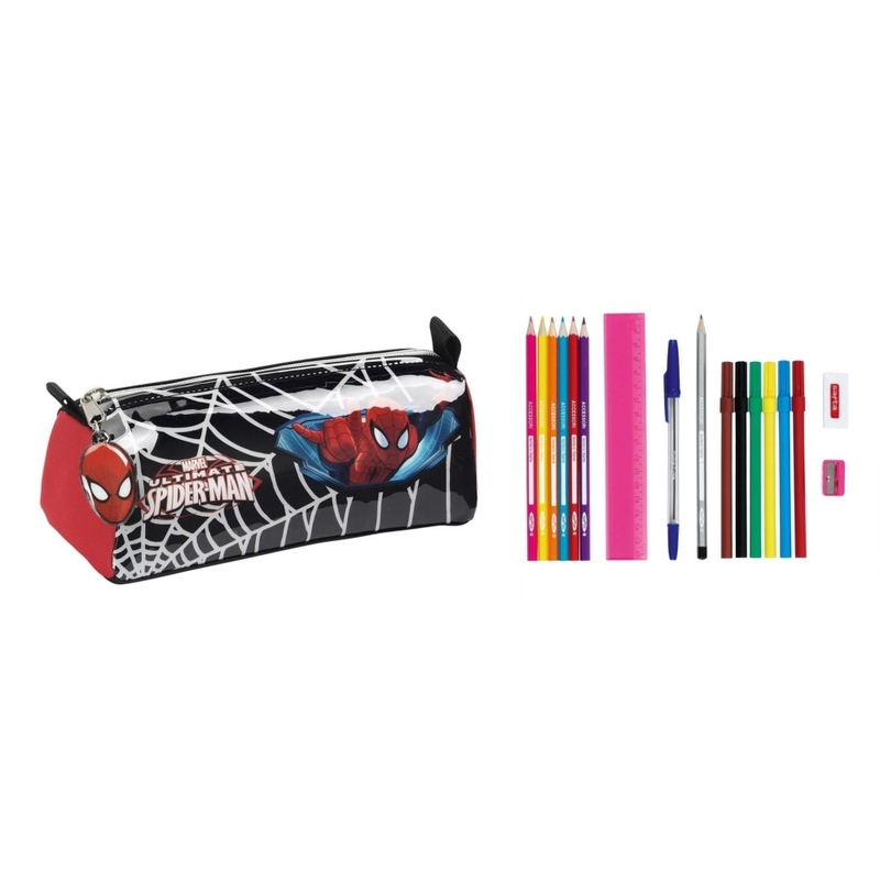 Penar echipat cu 17 piese Spiderman