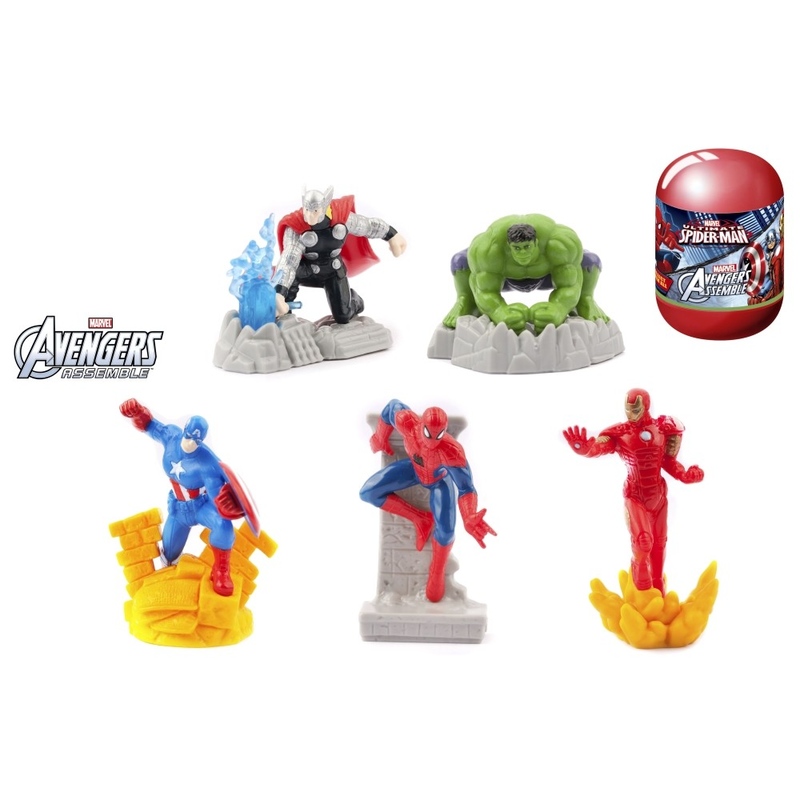 Mini figurina Disney in capsule Marvel Avengers