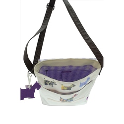 Geanta inalta de umar Eclectic Scottie Dog