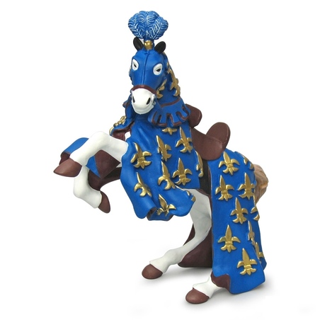 Calul printul Filip (albastru) - Figurina Papo 