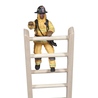 Figurina Papo-Pompier galben cu furtun