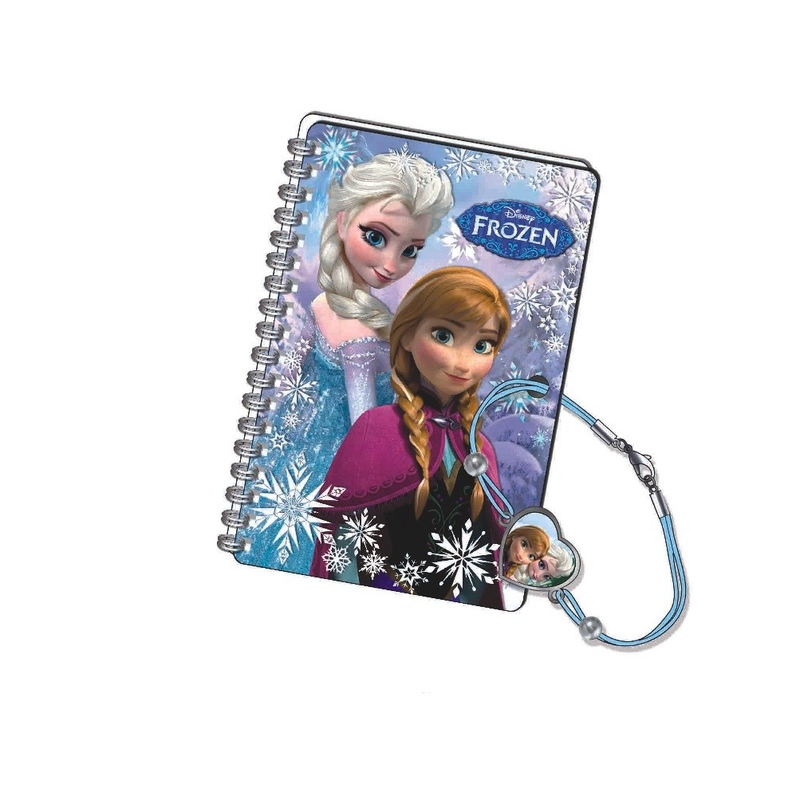 Mini jurnal 3D cu bratara snur Ana si Elsa