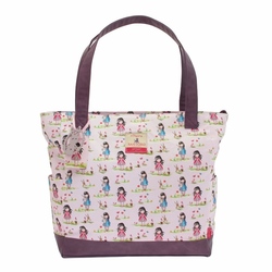 Gorjuss Geanta manere maro-Pastel Ladybird