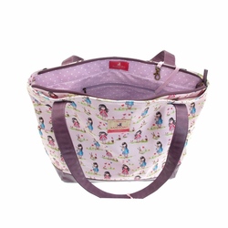 Gorjuss Geanta manere maro-Pastel Ladybird