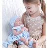 Jucarie bebe nou-nascut baiat  38cm cu trusou