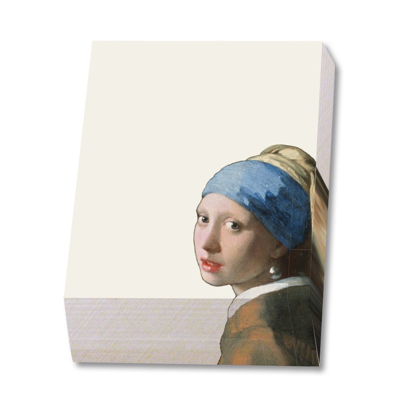 Bloc notite Fata cu cercel de perla Johannes Vermeer