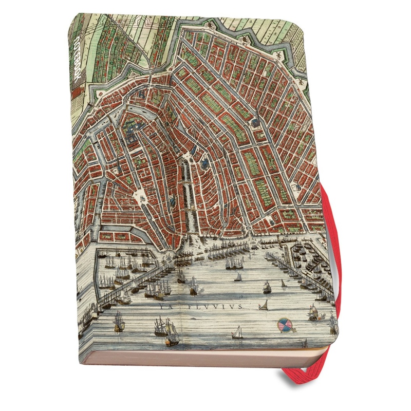 Carnet notite 112 pagini Kaart van Amsterdam Blaeu
