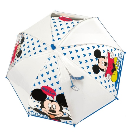 Umbrela manuala cupola (2 modele) - Minnie si Mickey
