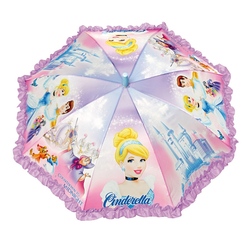 Umbrela manuala baston, cu volan - Princess
