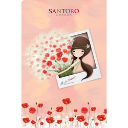 Agenda datata 2017 Pretty as a Flower de la Santoro