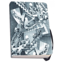 Carnet notite 112 pagini banda elastic House of Stairs, M.C. Escher