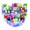 Felicitare 3D PopnRock - A la Z - o felicitare alfabet,  3D, cu elemente mobile,  ca copilul tau sa invete  mult mai repede.
