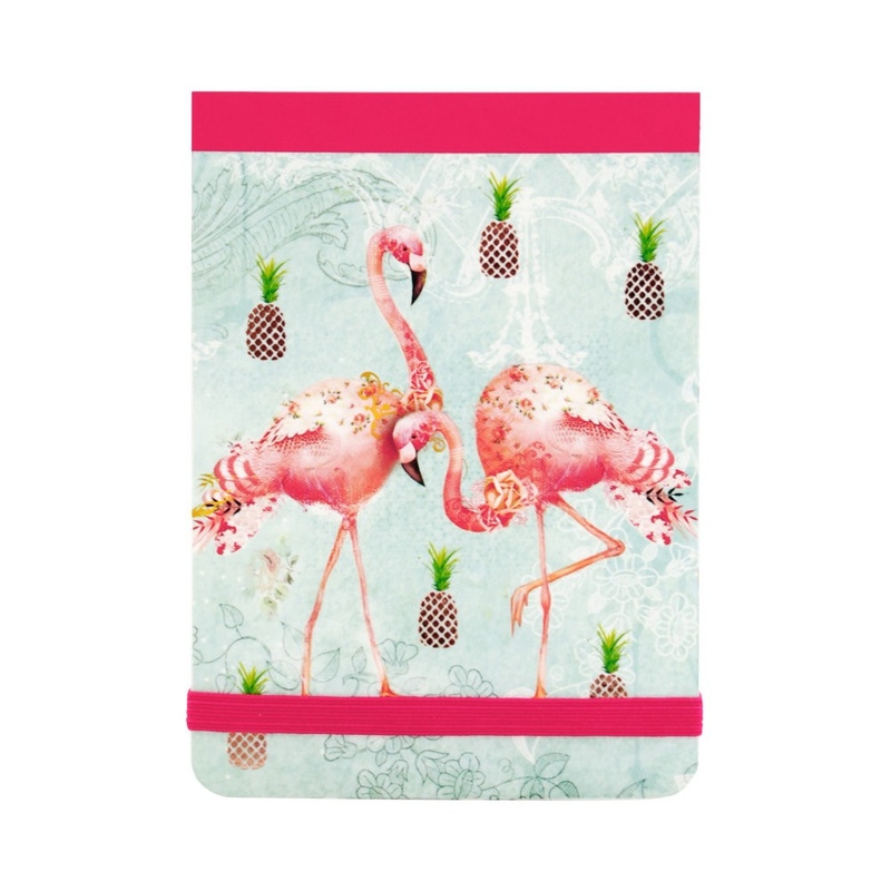 Carnetel de buzunar Flamingos
