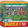 Puzzle 100 piese Spot & Find Soccer
