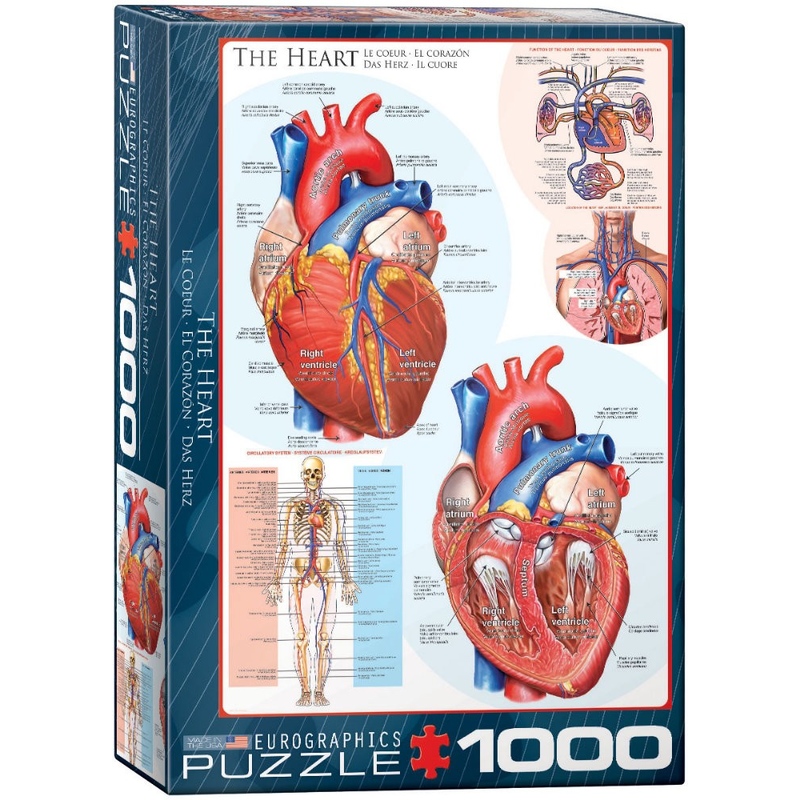 Puzzle 1000 piese The Heart