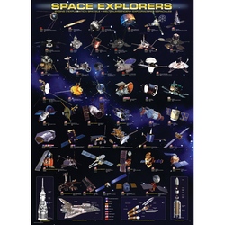 Puzzle 1000 piese Space Explorers
