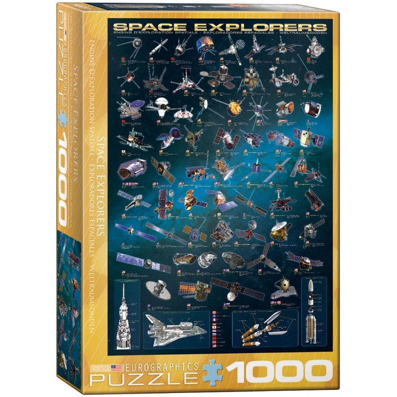 Puzzle 1000 piese Space Explorers