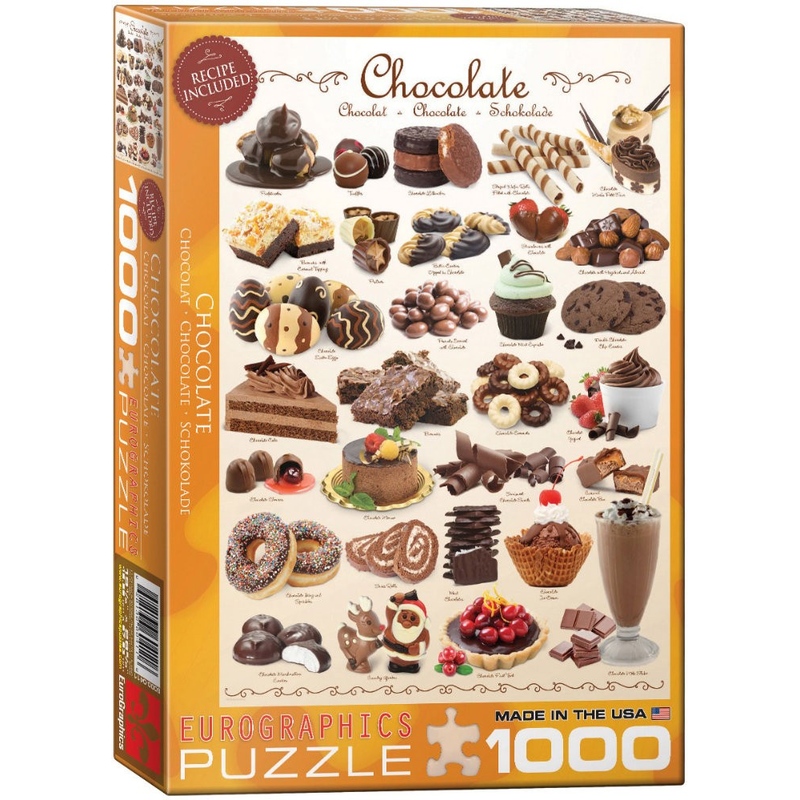 Puzzle 1000 piese Chocolate
