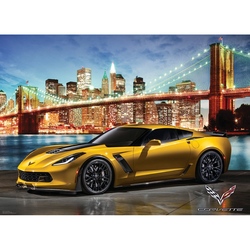 Puzzle 1000 piese 2015 Corvette Z06 Out for a Spin