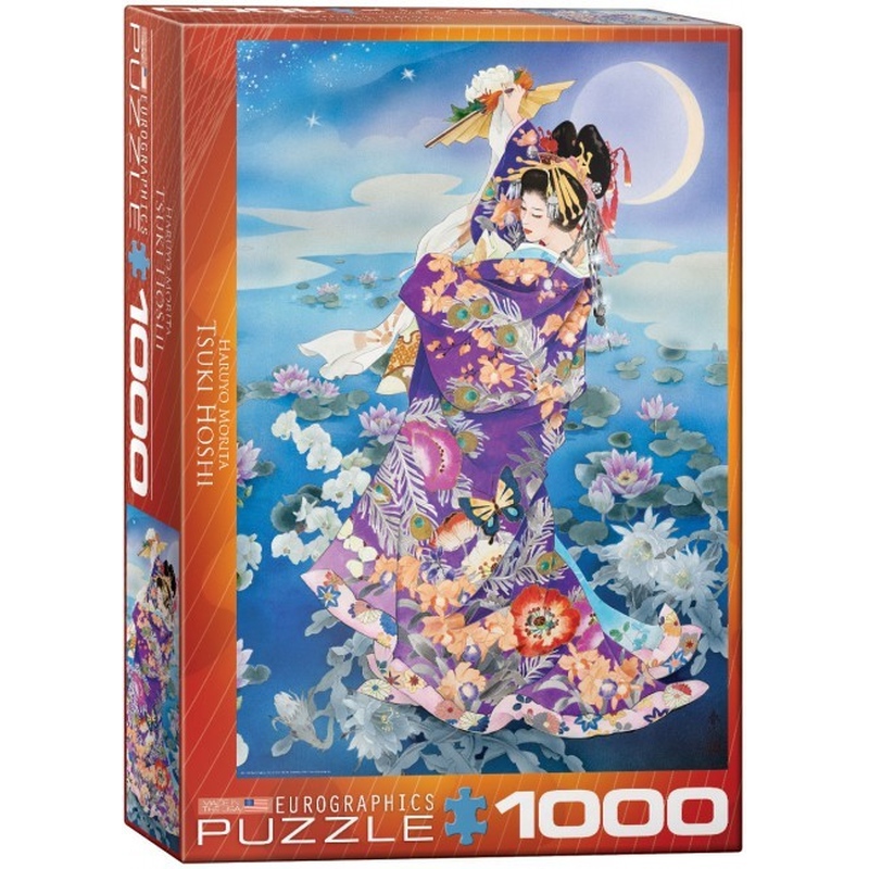 Puzzle 1000 piese Tsuki Hoshi-Haruyo Morita (mare)