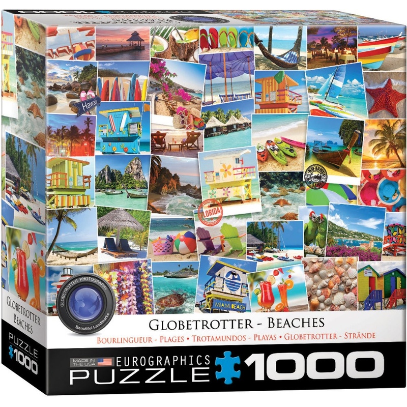Puzzle 1000 piese Globetrotter Beach