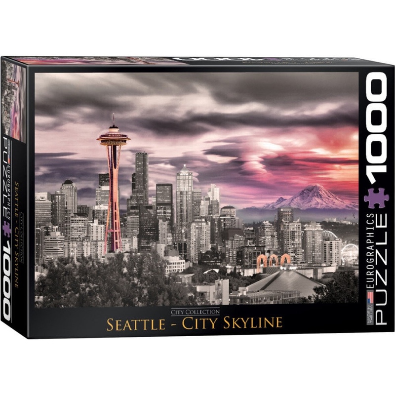 Puzzle 1000 piese Seattle City Skyline