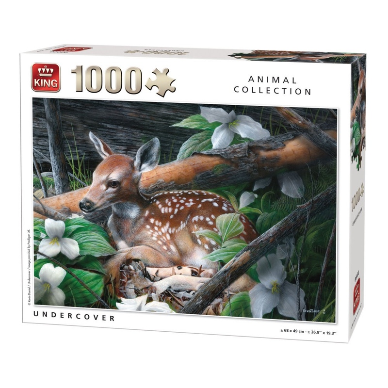 Puzzle 1000 piese Undercover (buc)