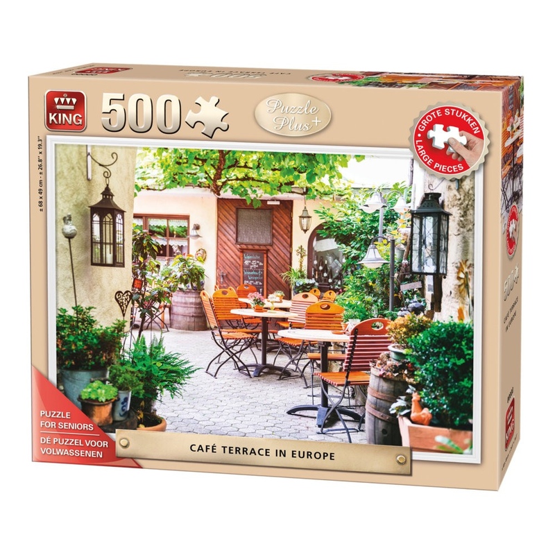 Puzzle 500 piese Terrace In Europe (buc)