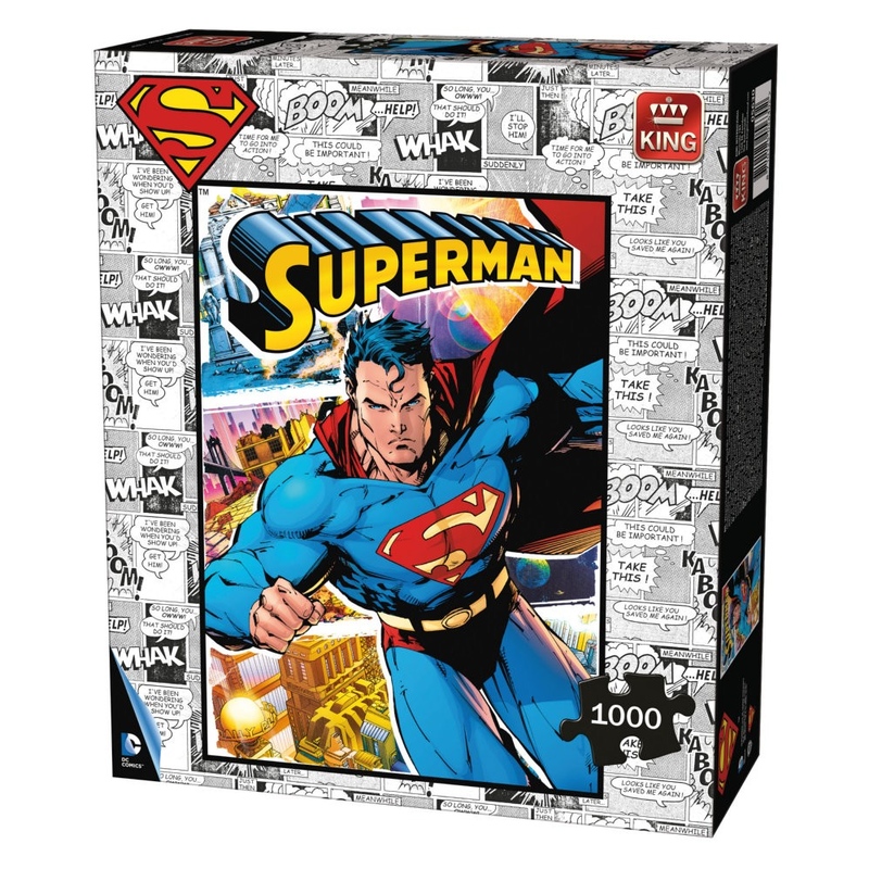 Puzzle 1000 piese Superman (buc)