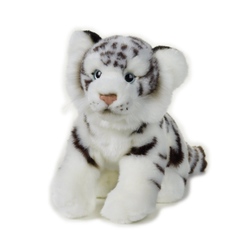Jucarie din plus - Pui tigru alb 23 cm