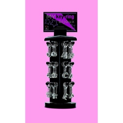 Breloc cristale litera H 10,2 cm