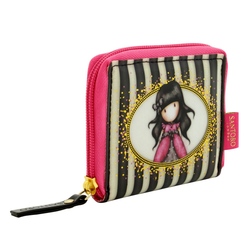 Gorjuss Stripes Portofel mic cu fermoar - Ladybird