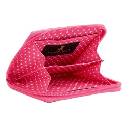 Gorjuss Stripes Portofel mic cu fermoar - Ladybird