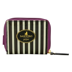 Gorjuss Stripes Portofel mic cu fermoar - Oops a Daisy